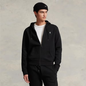 Ralph Lauren Full Zip Hoodie Black | Mainline Menswear us